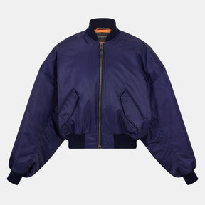 Round Bomber Jacket