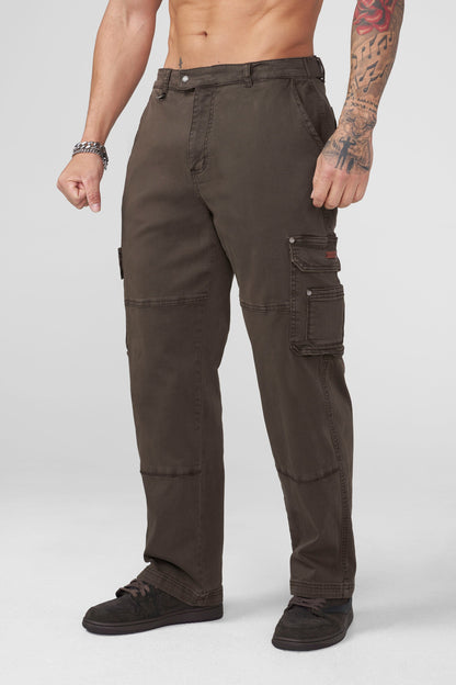 6032 - Old Money Twill Cargo Pants