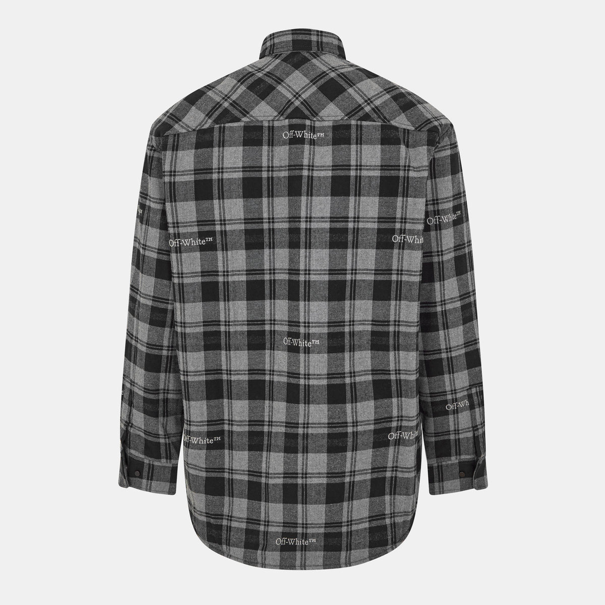 Off Check Overshirt Sn99