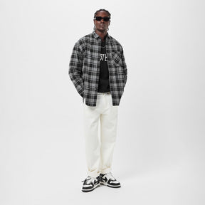 Off Check Overshirt Sn99