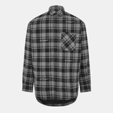 Off Check Overshirt Sn99