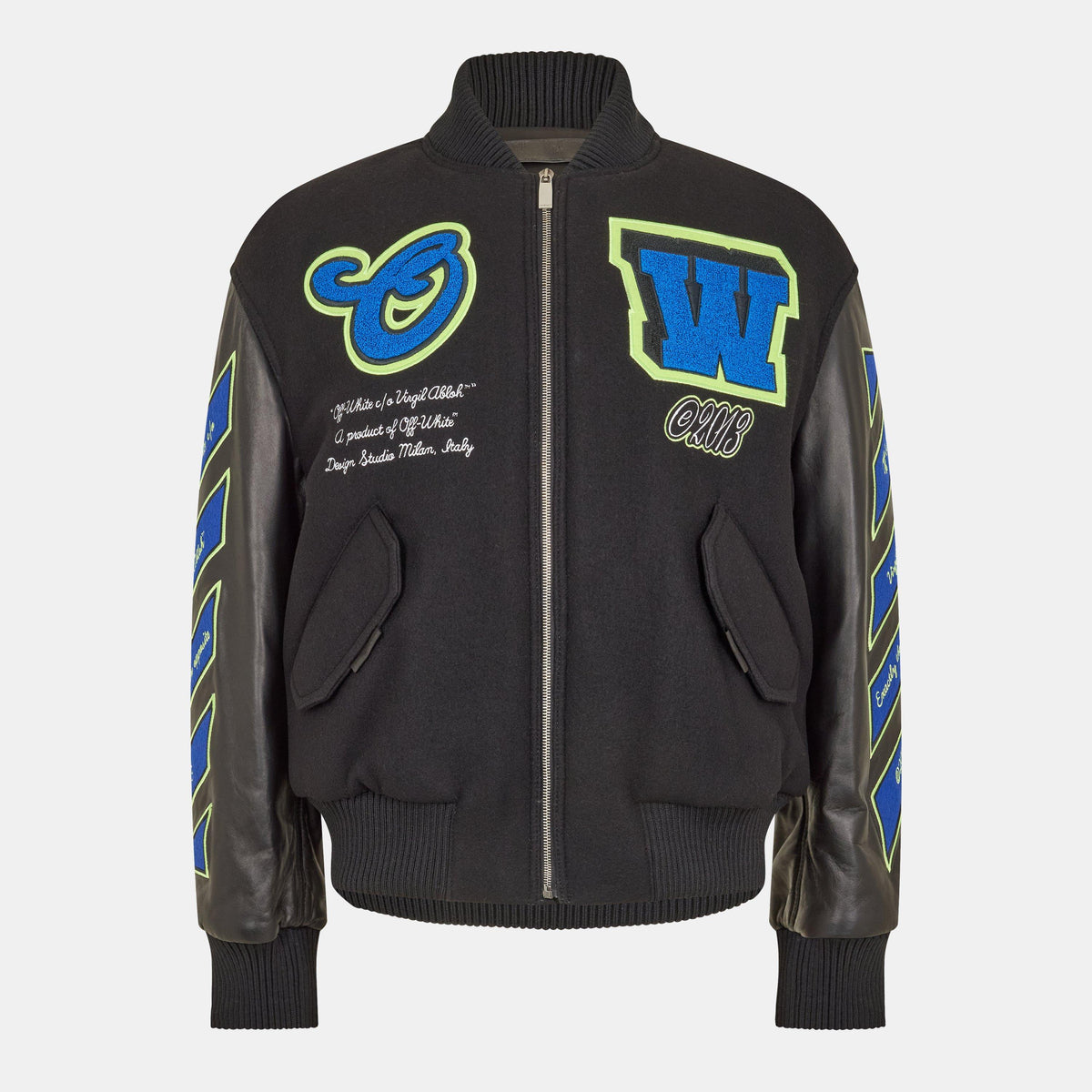 Off Hammer lthr Jkt Sn99