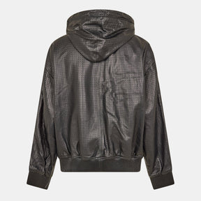 Off Lthr Hood Jkt Sn99