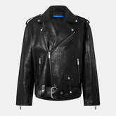 Off Lethr Biker Jkt Sn99