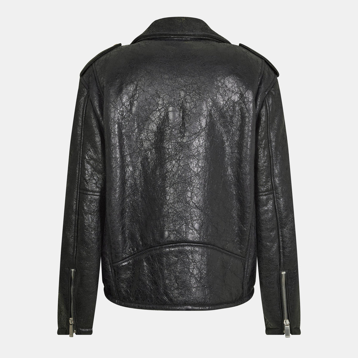 Off Lethr Biker Jkt Sn99