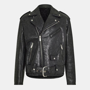 Off Lethr Biker Jkt Sn99