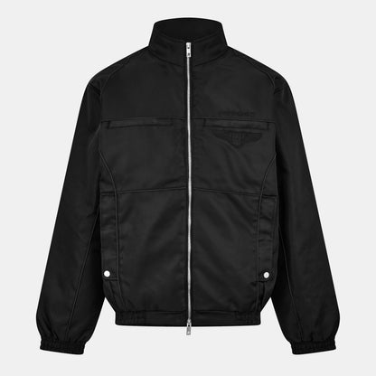 's Ribbed Collar Bomber Jacket