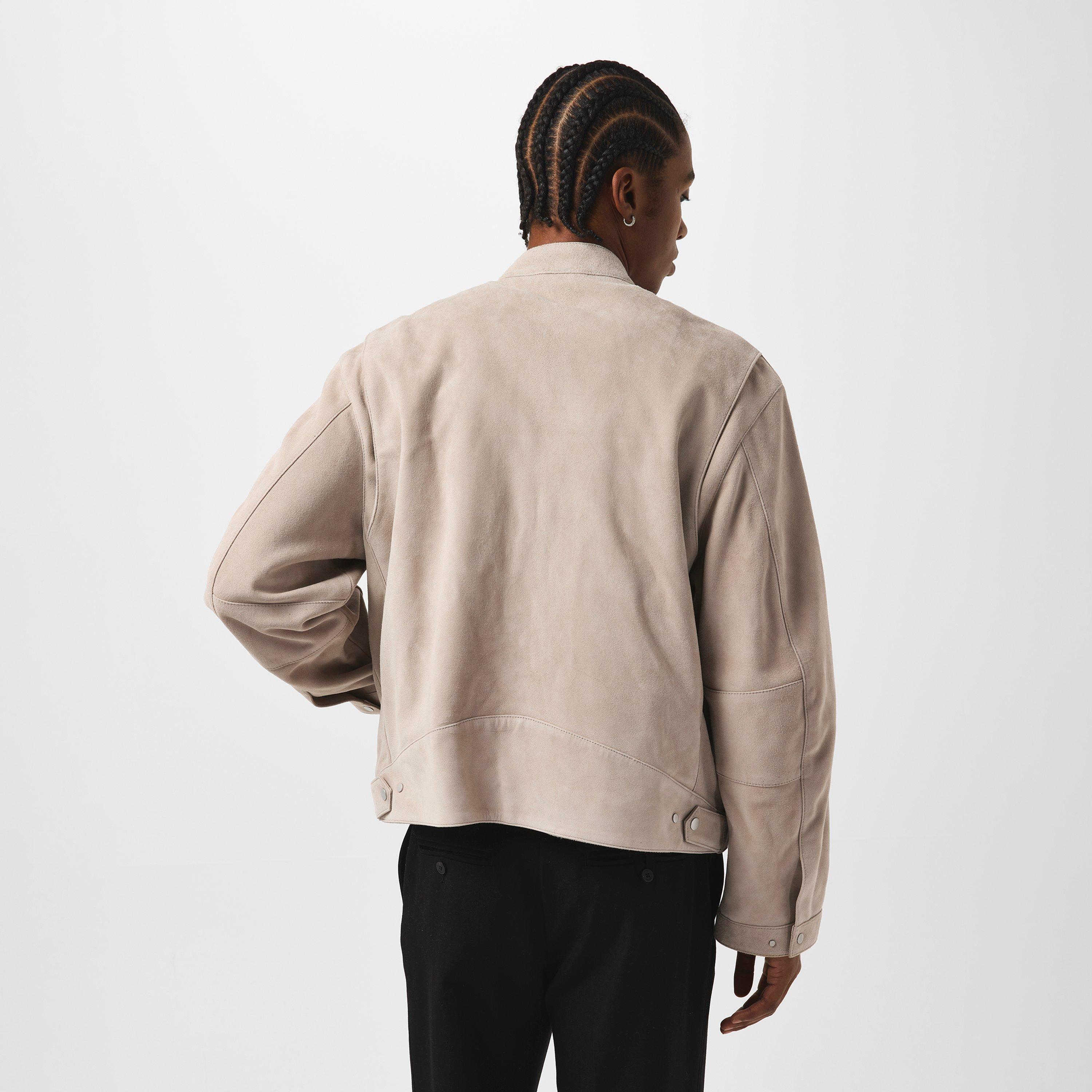 Structured Fit Bomber Jacket
