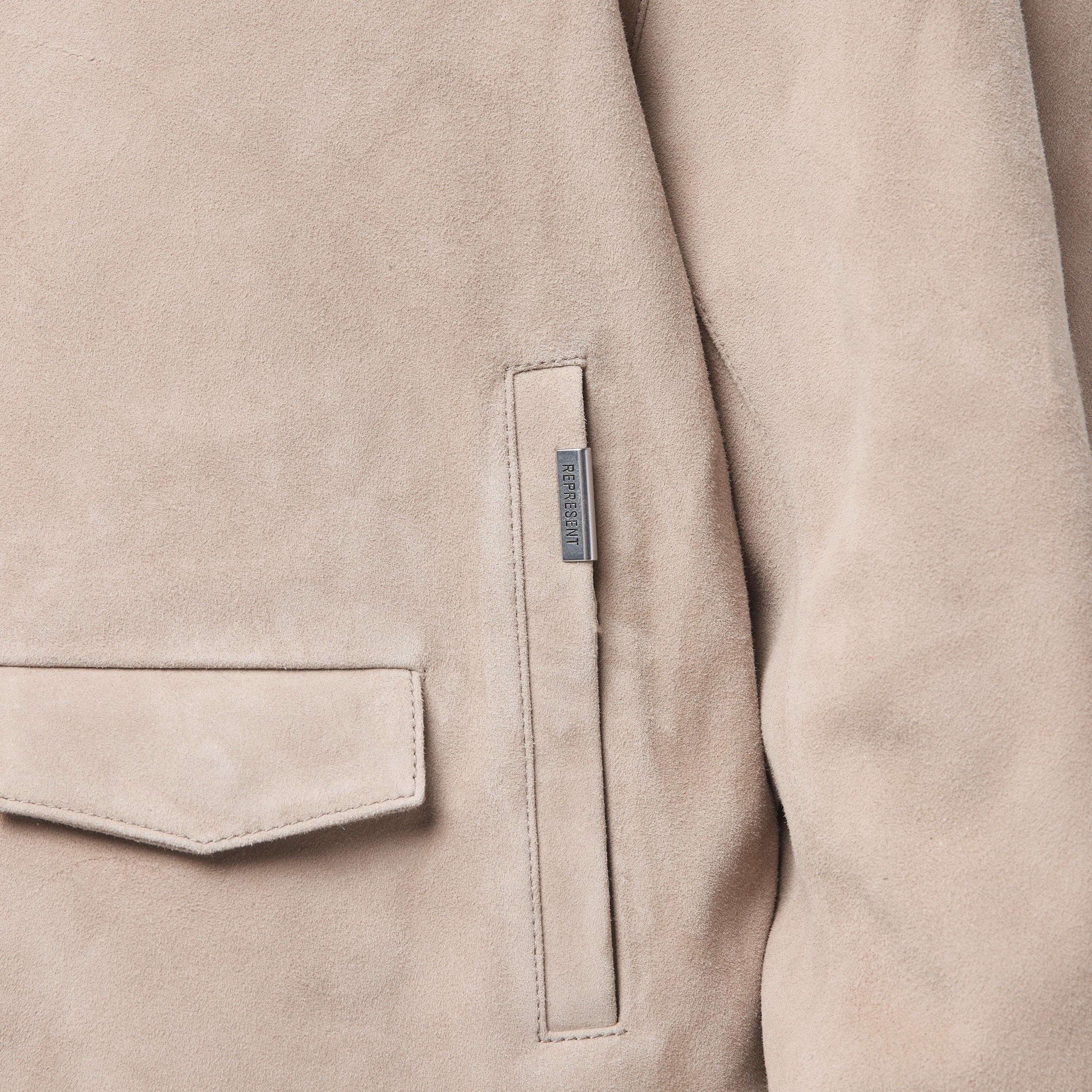 Structured Fit Bomber Jacket