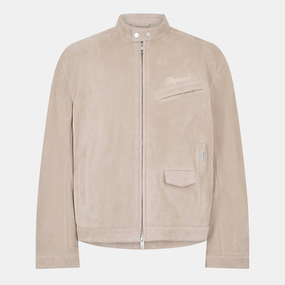 Structured Fit Bomber Jacket