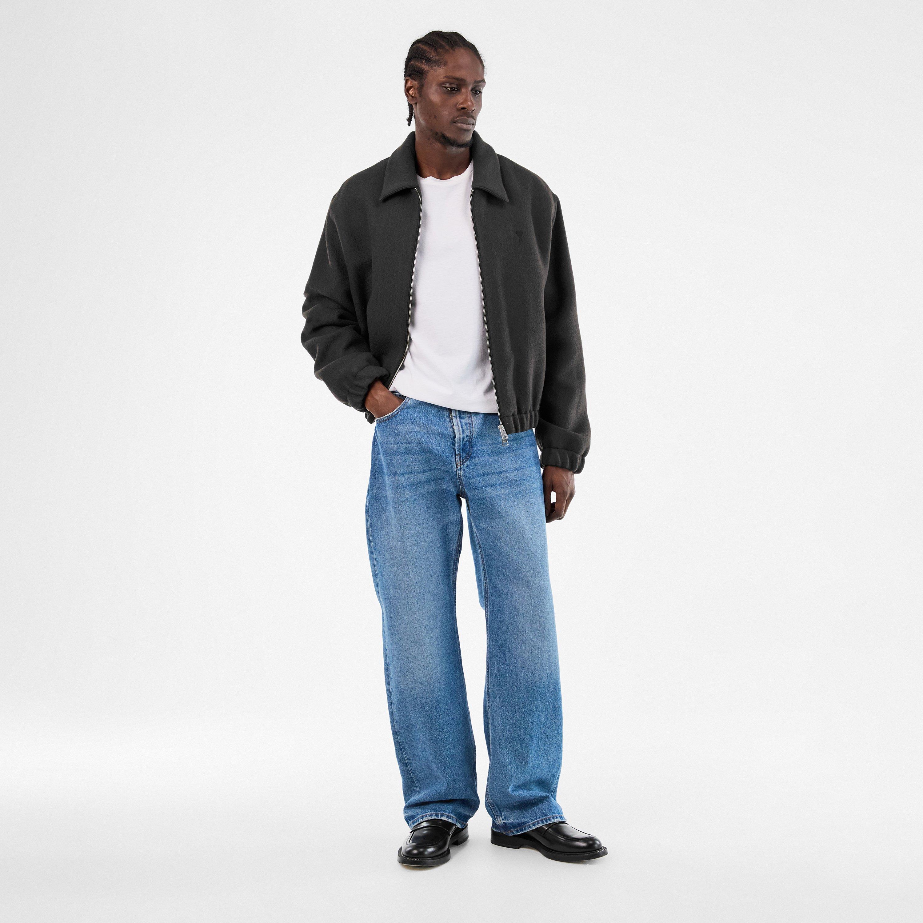 Wool Harrington Jacket
