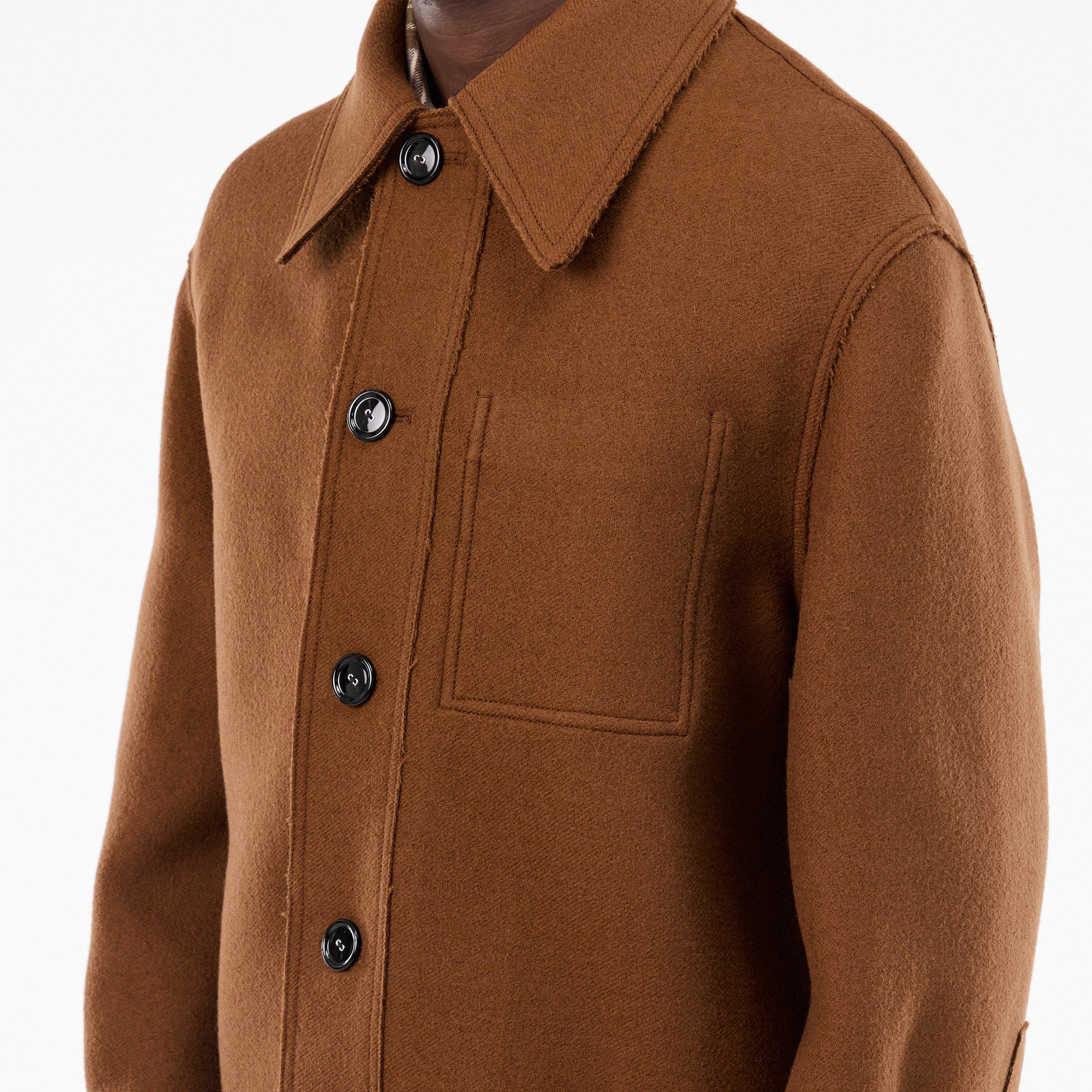 Wool Structured Overshirt