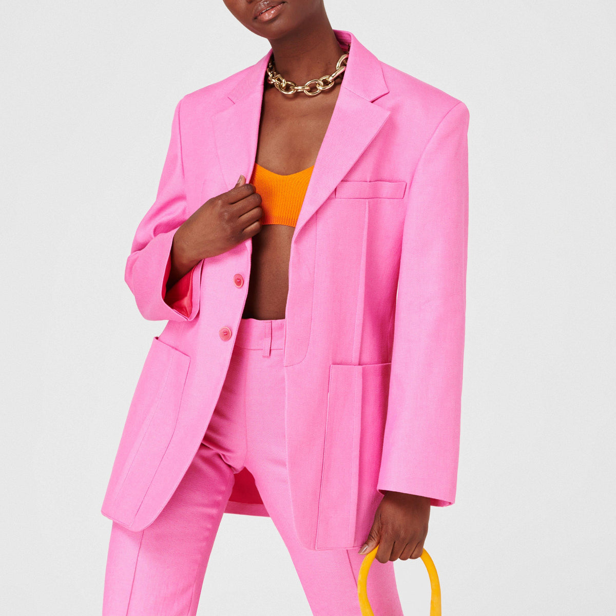 Le D'Homme Oversized Suit Jacket