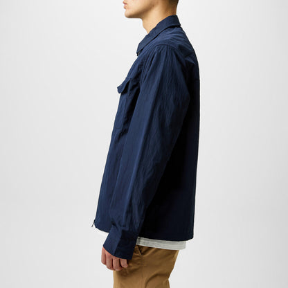 Long Sleeve Zip Overshirt