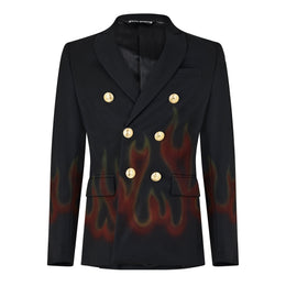 Burning Double Breasted Blazer
