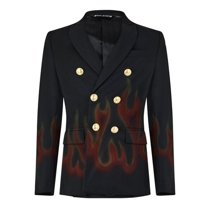 Burning Double Breasted Blazer
