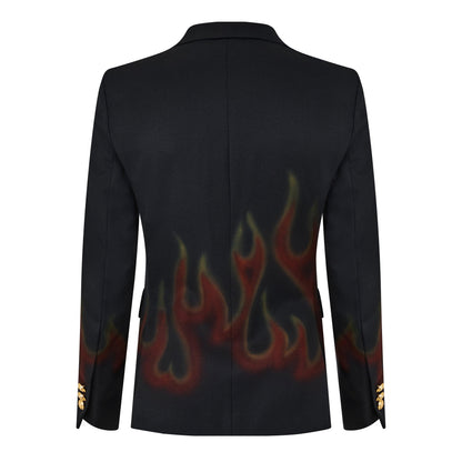 Burning Double Breasted Blazer