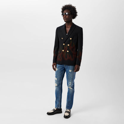 Burning Double Breasted Blazer