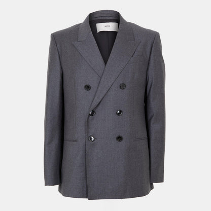 Button Tailored Fit Blazer
