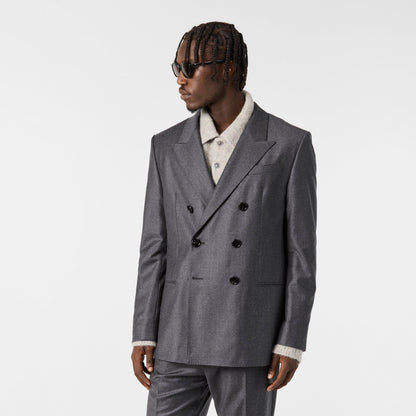 Button Tailored Fit Blazer
