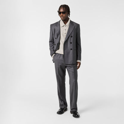 Button Tailored Fit Blazer