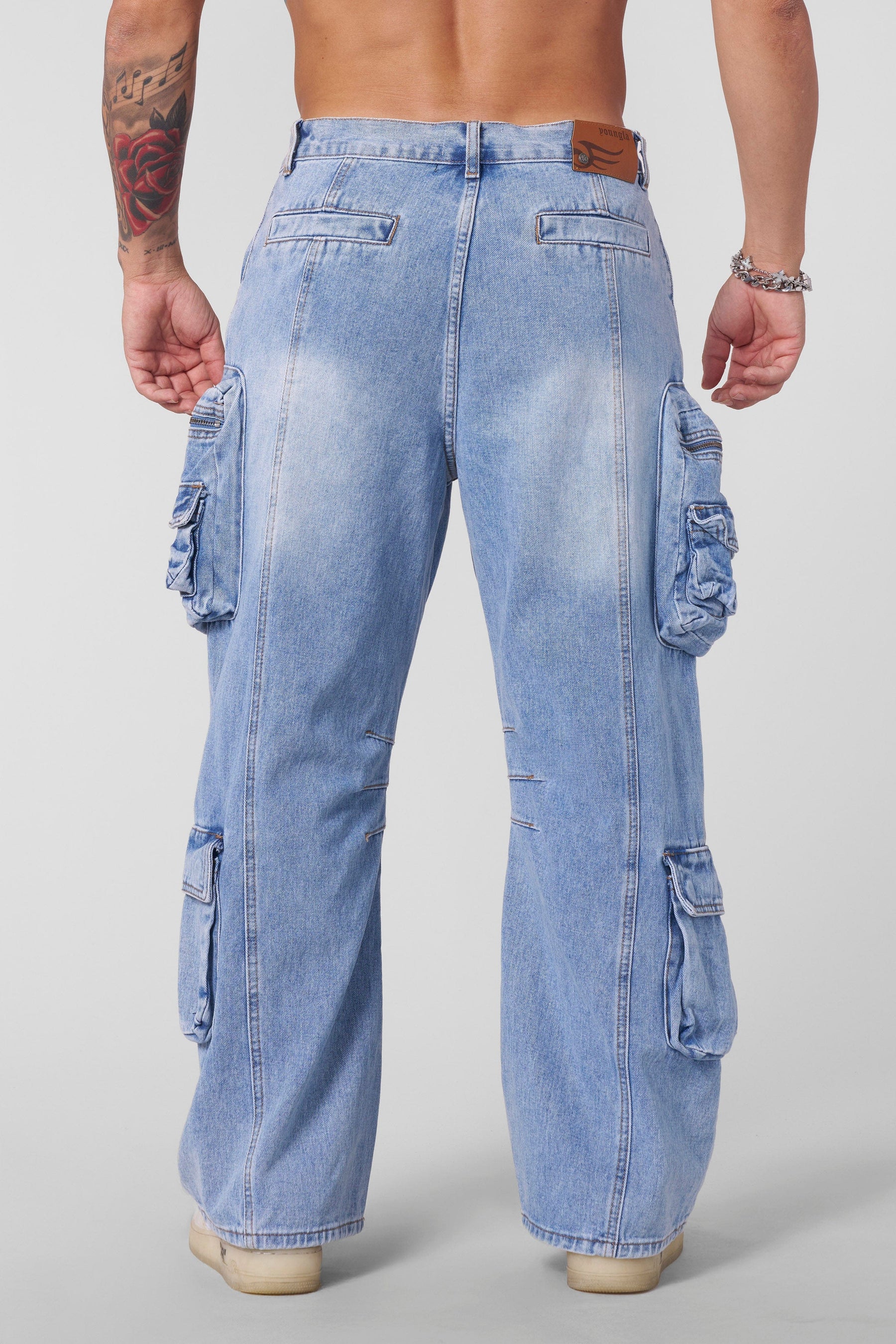 6044 - Stacked Jeans