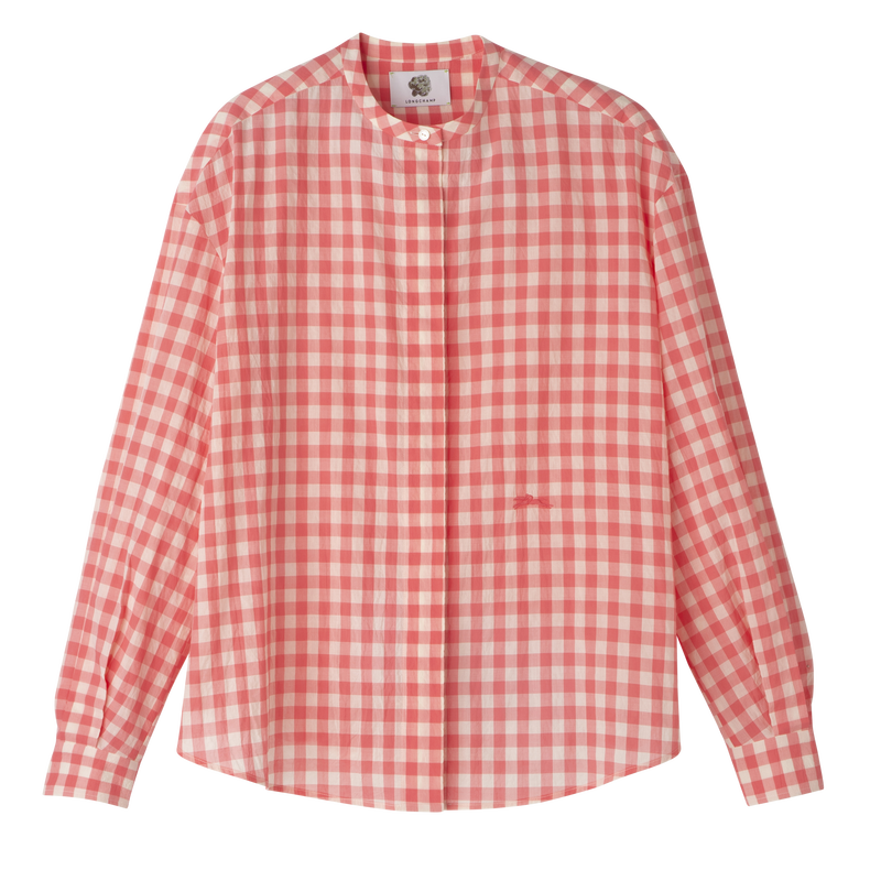 Shirt Blush - Vichy jacquard