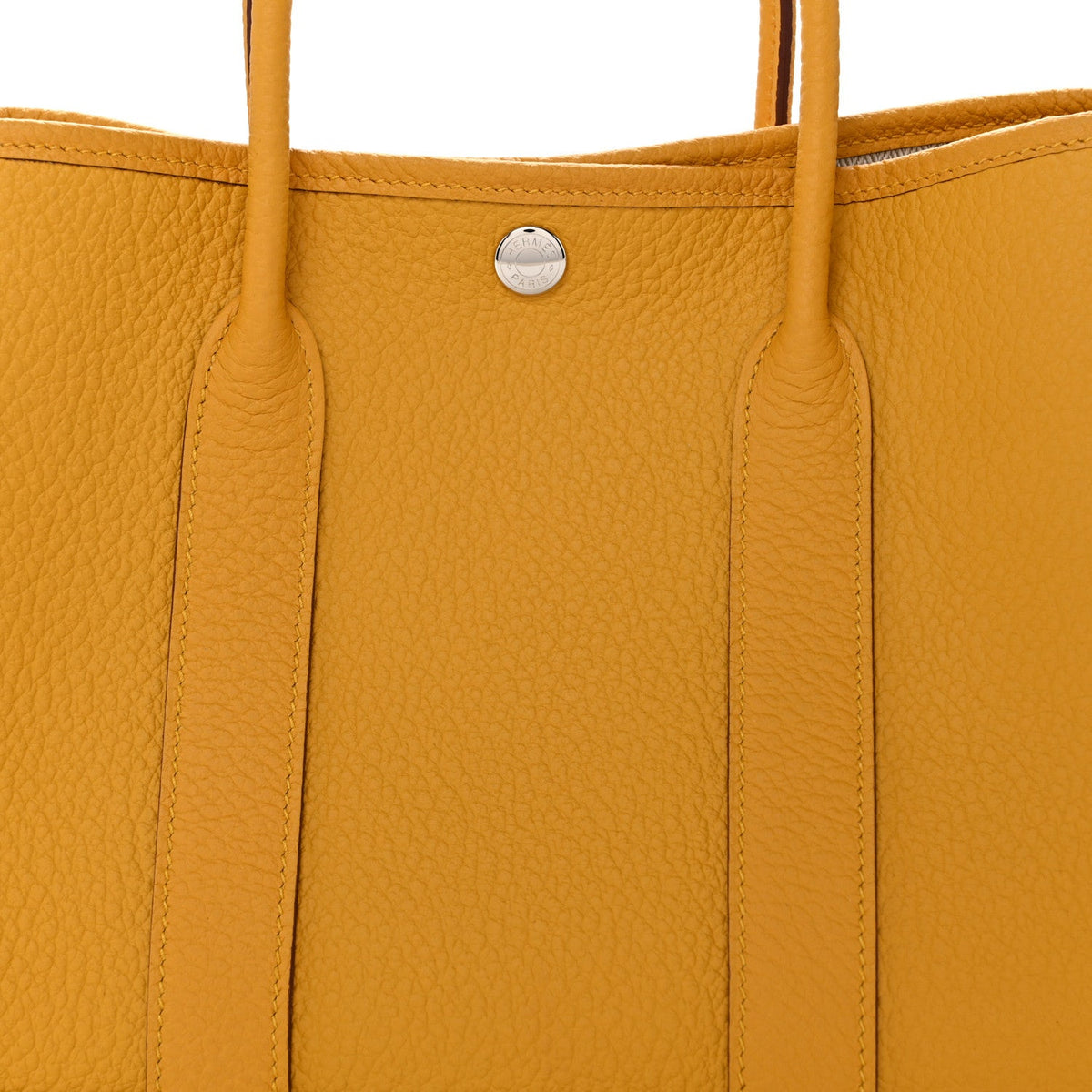 Hermes Vache Country Garden Party 30 TPM Jaune Ambre