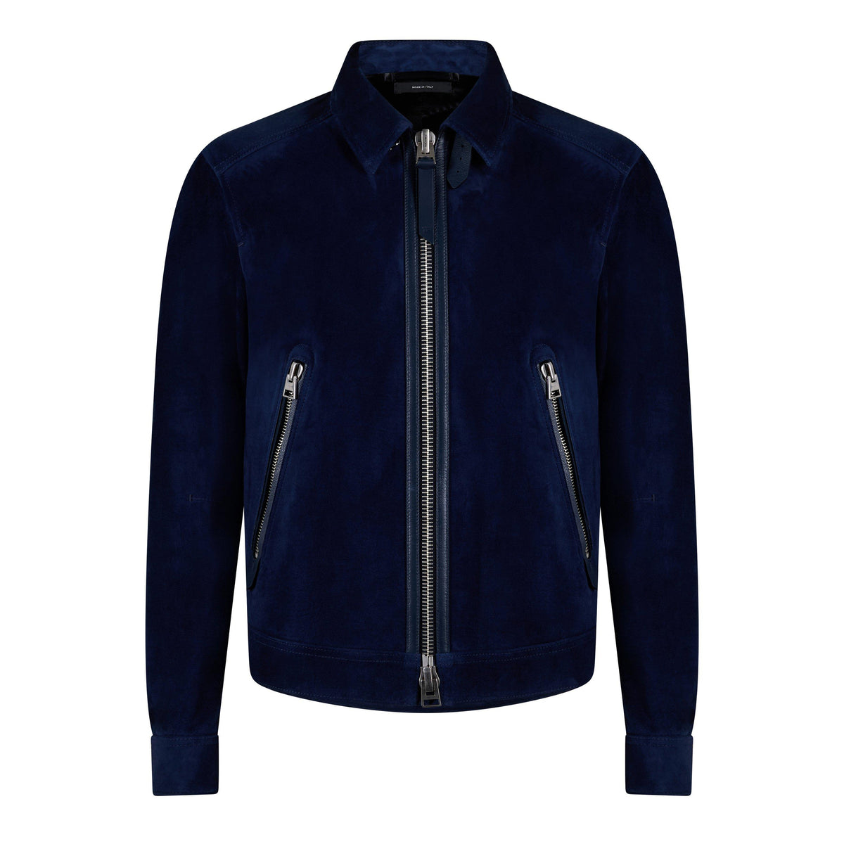 Suede Bomber Jacket