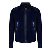 Suede Bomber Jacket