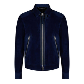 Suede Bomber Jacket
