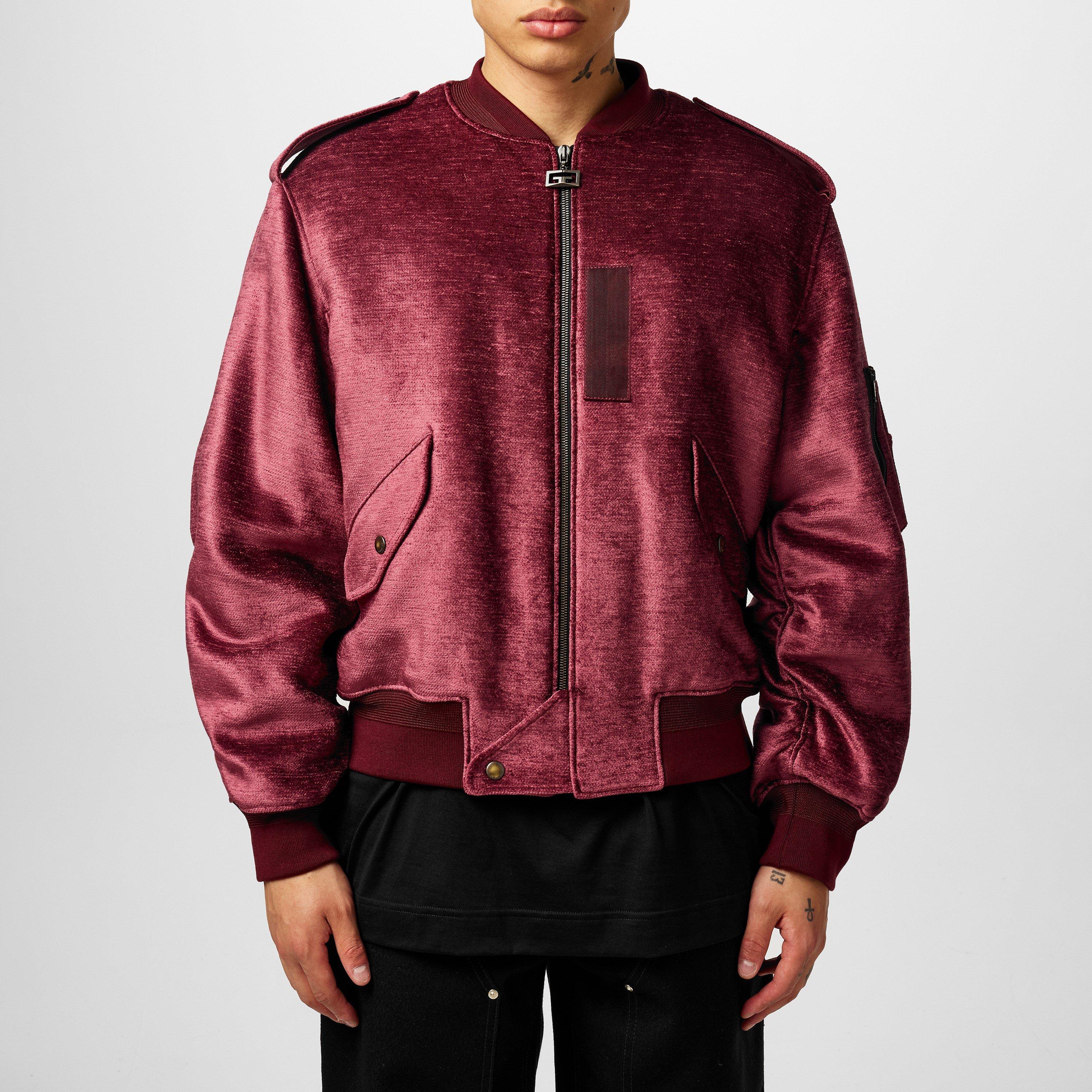Velvet Bomber Jacket