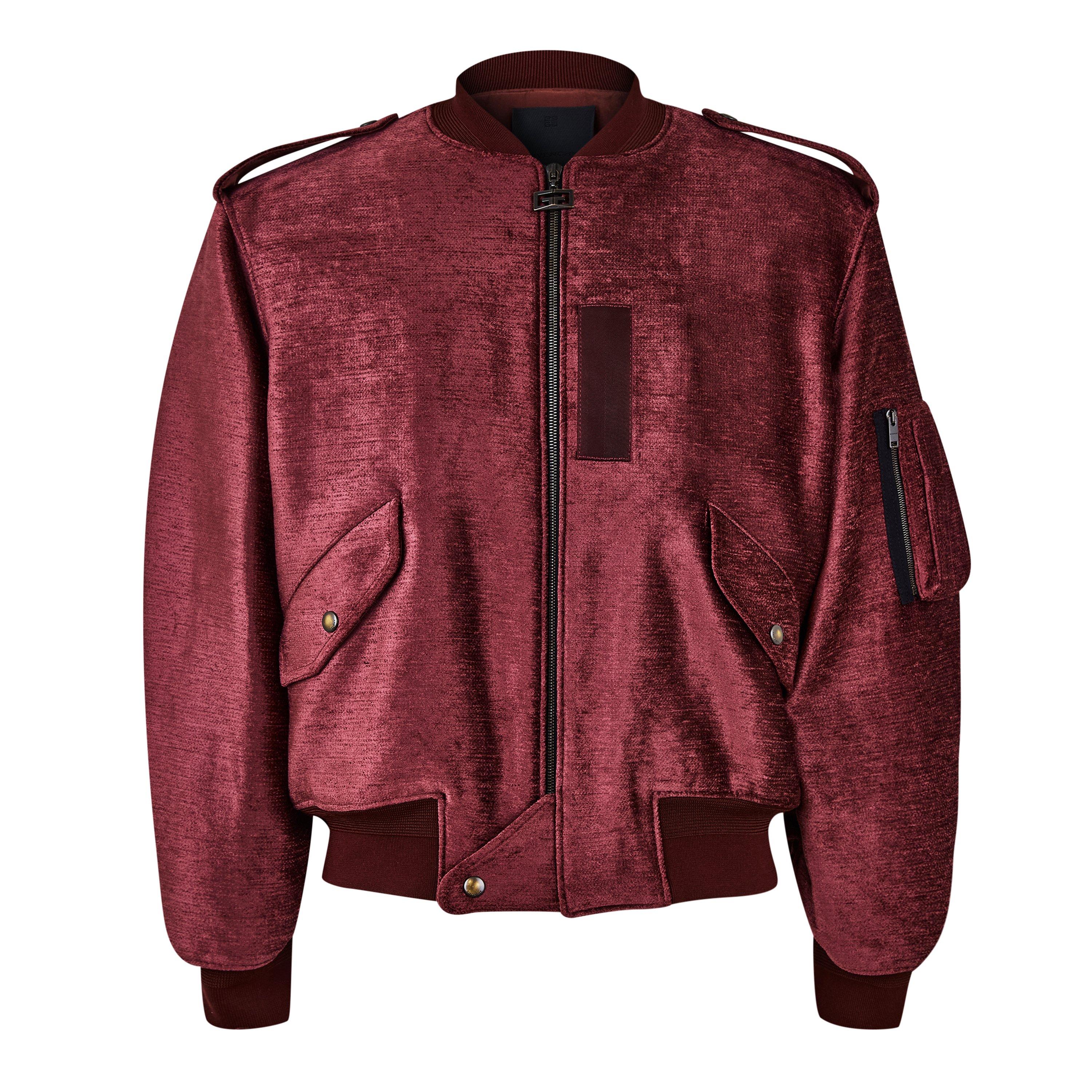 Velvet Bomber Jacket