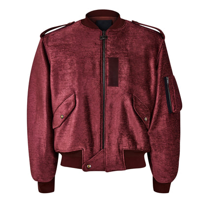 Velvet Bomber Jacket