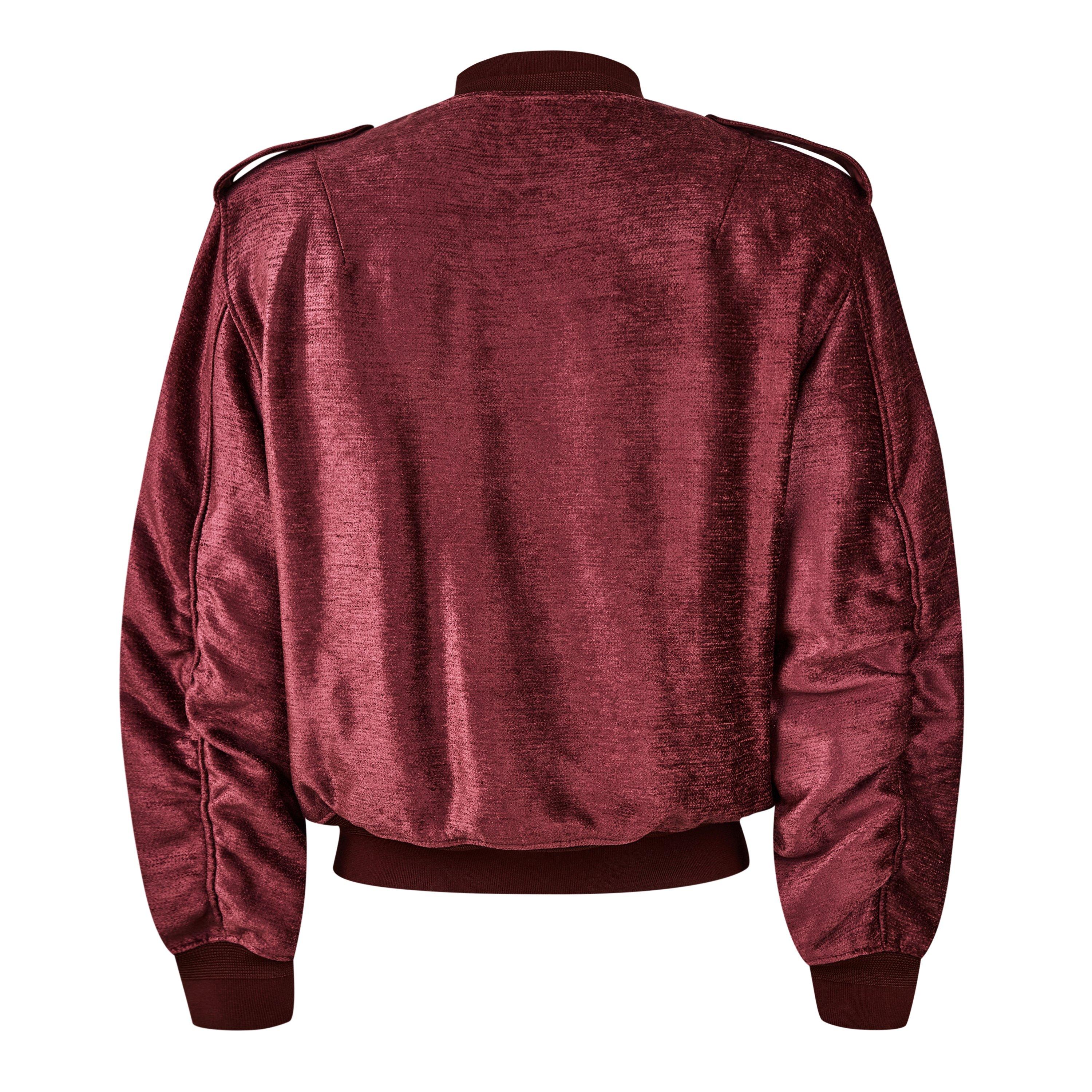 Velvet Bomber Jacket
