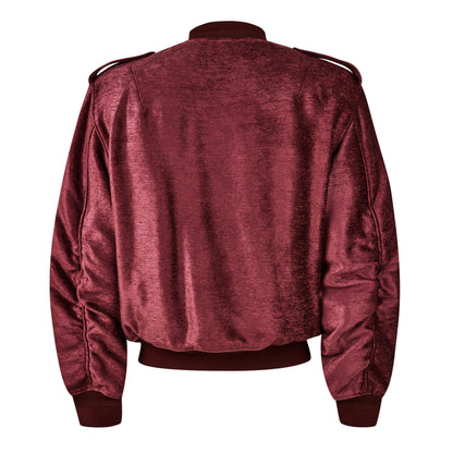 Velvet Bomber Jacket