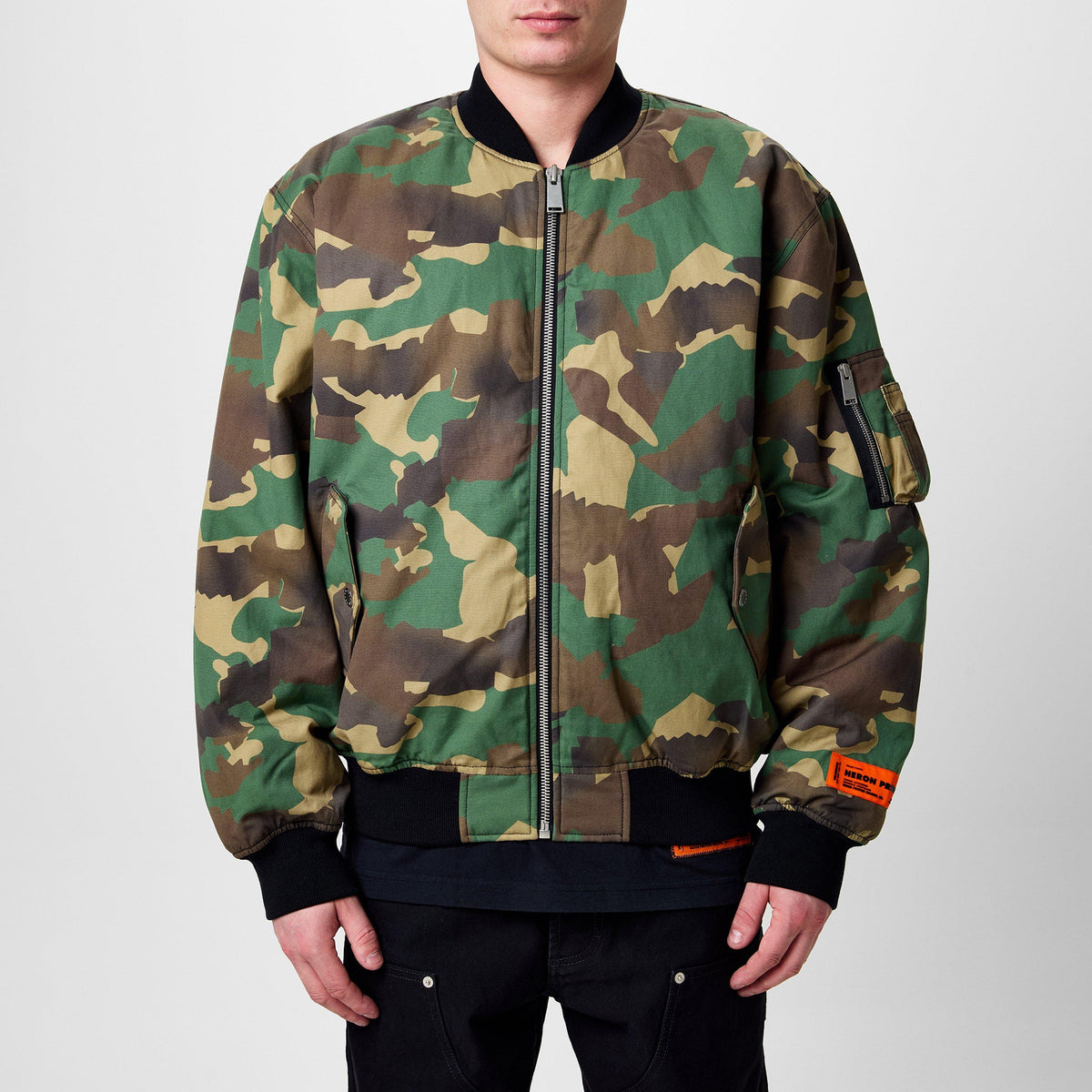 Canvas Bomber Jacket