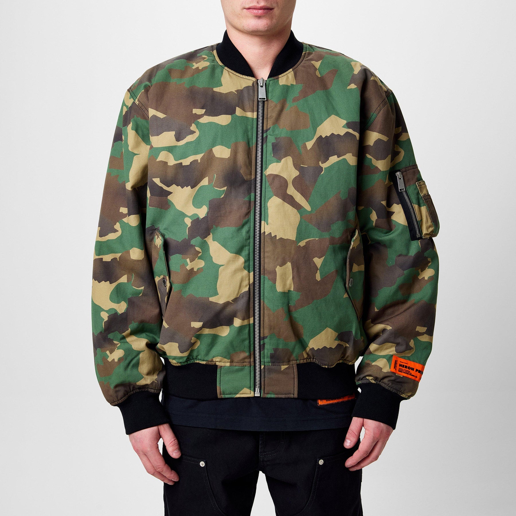 Canvas Bomber Jacket