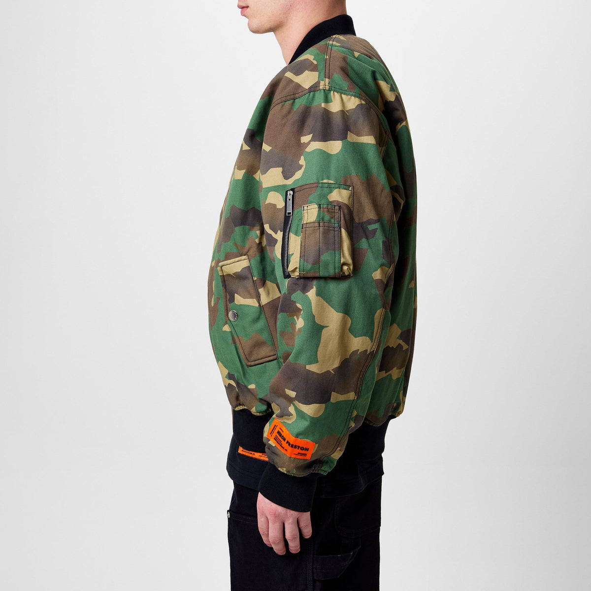 Canvas Bomber Jacket