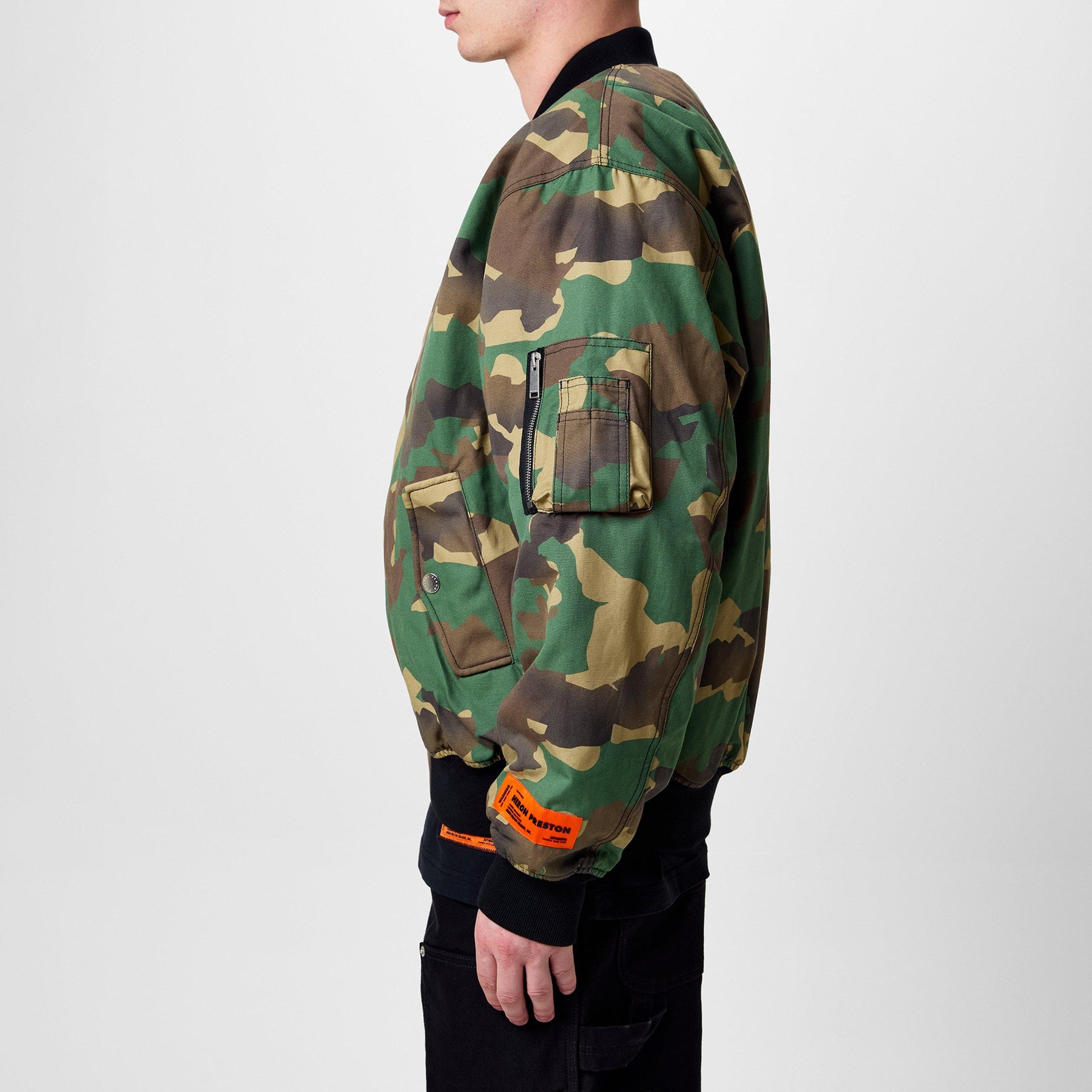 Canvas Bomber Jacket