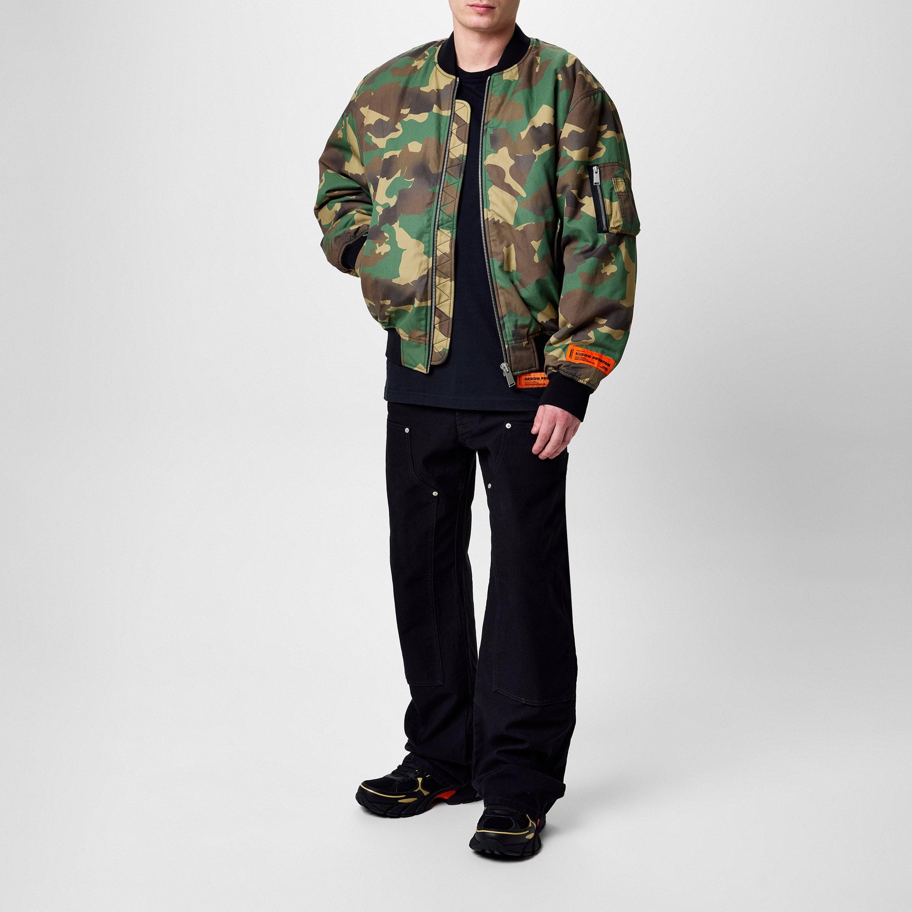 Canvas Bomber Jacket