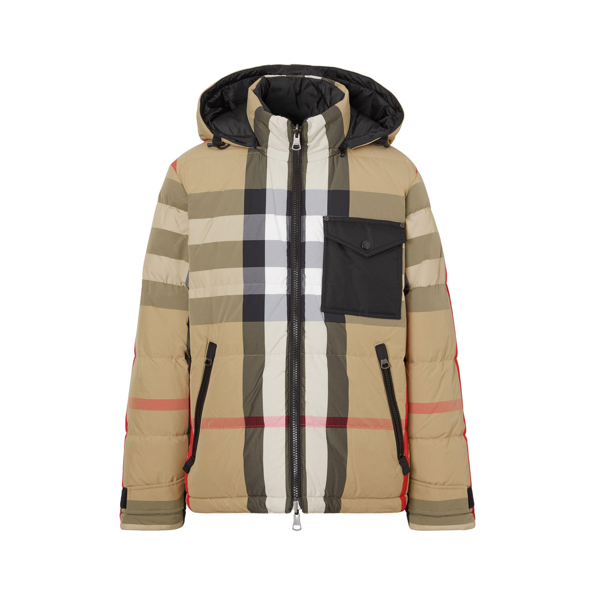 Reversible Recycled Nylon Puffer Jacket