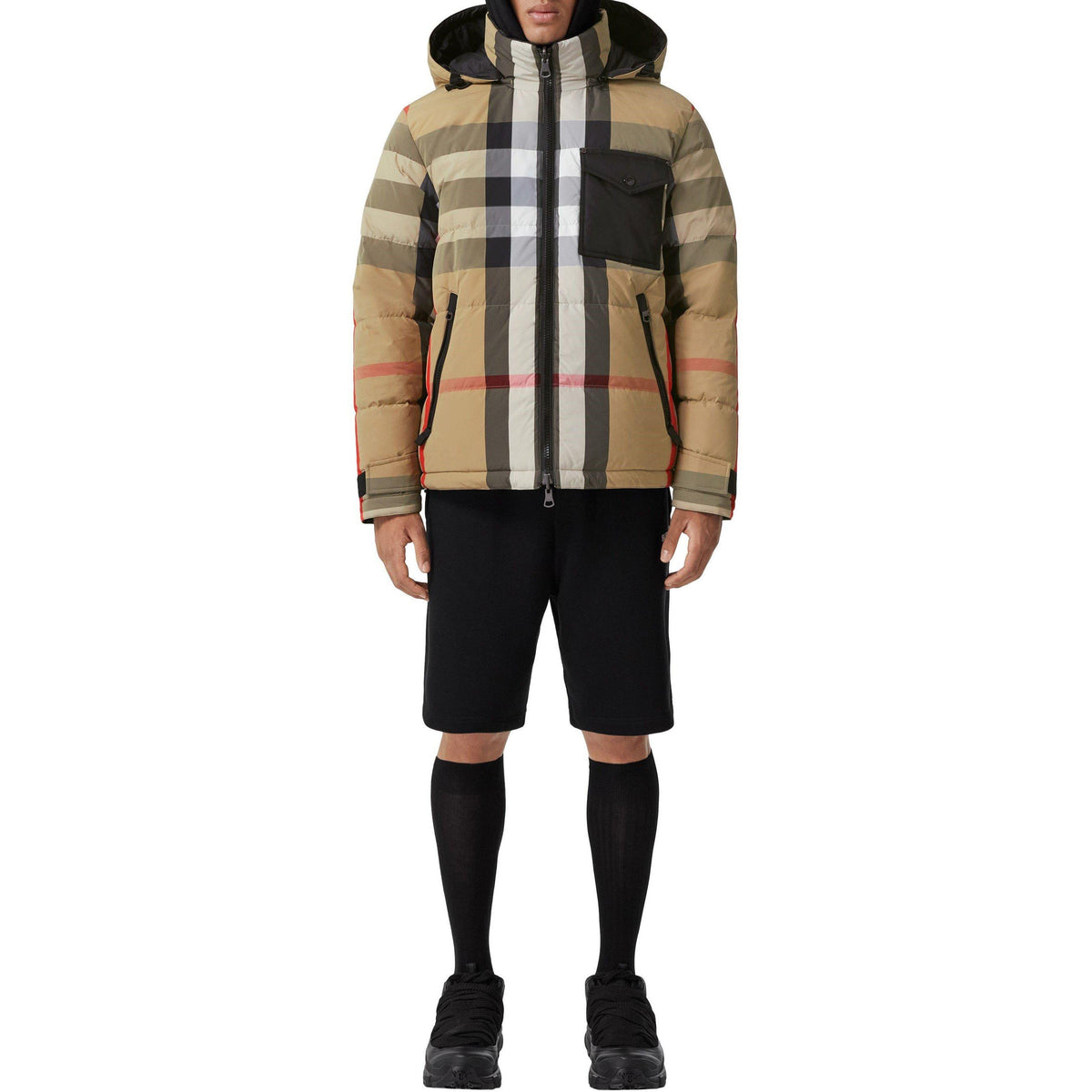 Reversible Recycled Nylon Puffer Jacket