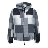 Hooded Patchwork Jacket