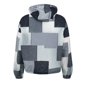 Hooded Patchwork Jacket