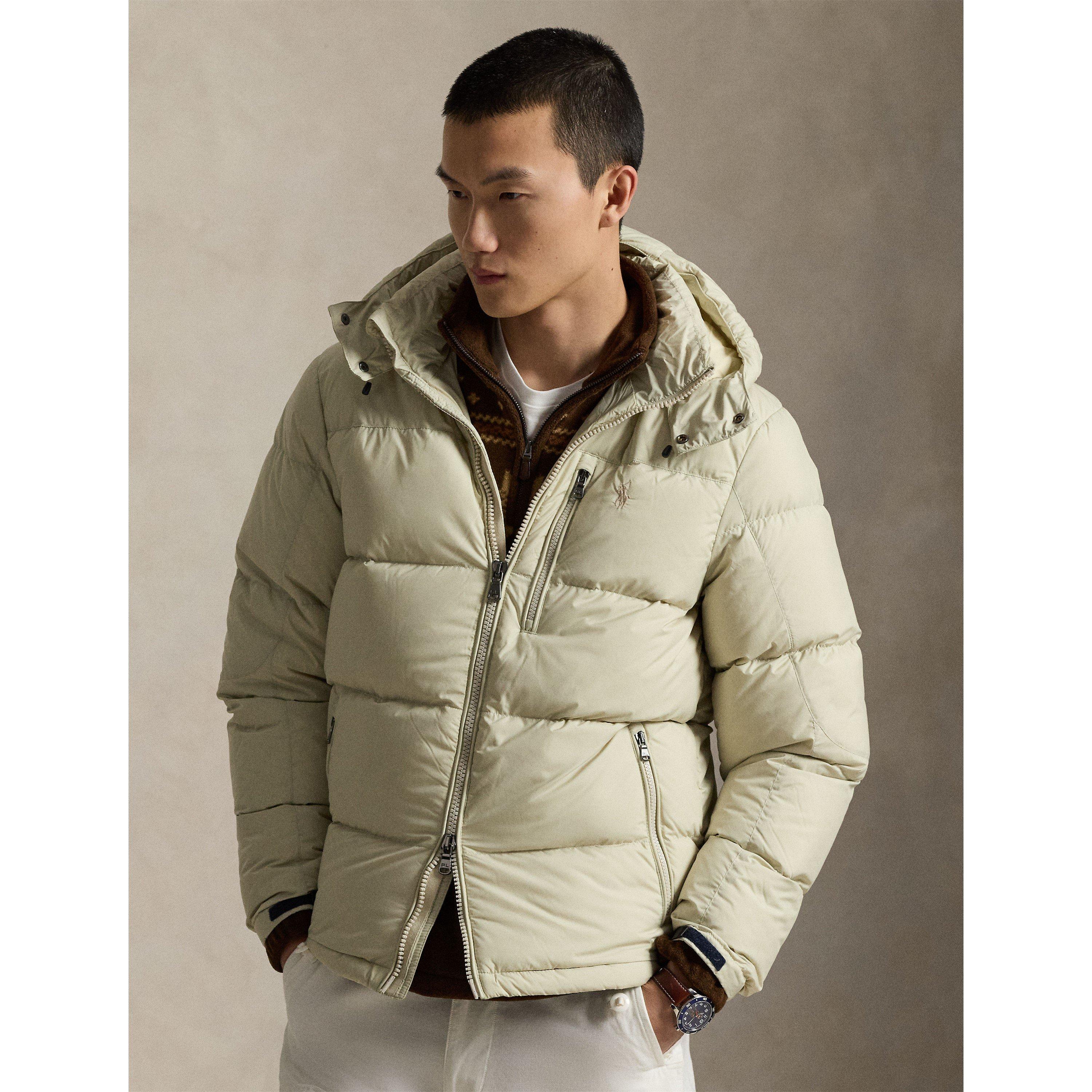 El Cap Water Resistant Duck Down Detachable Hood Short Puffer Jacket