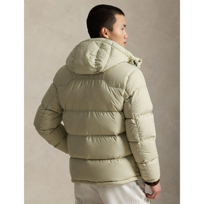 El Cap Water Resistant Duck Down Detachable Hood Short Puffer Jacket