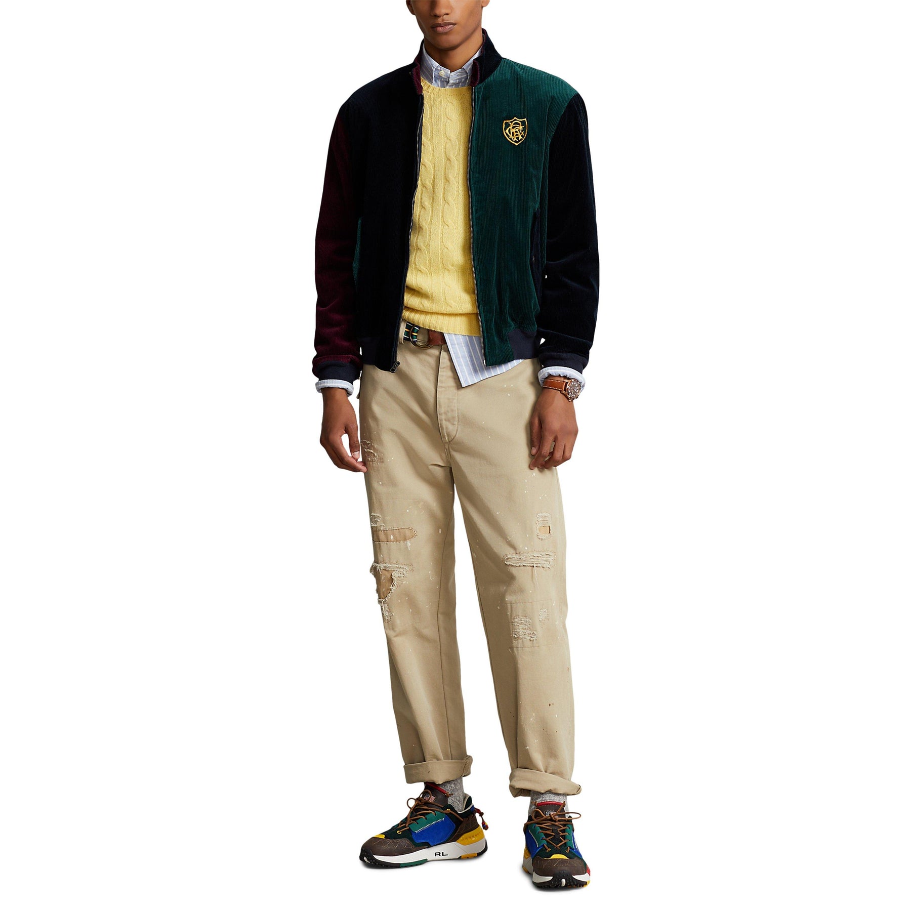 Corduroy Winbdreaker Jacket