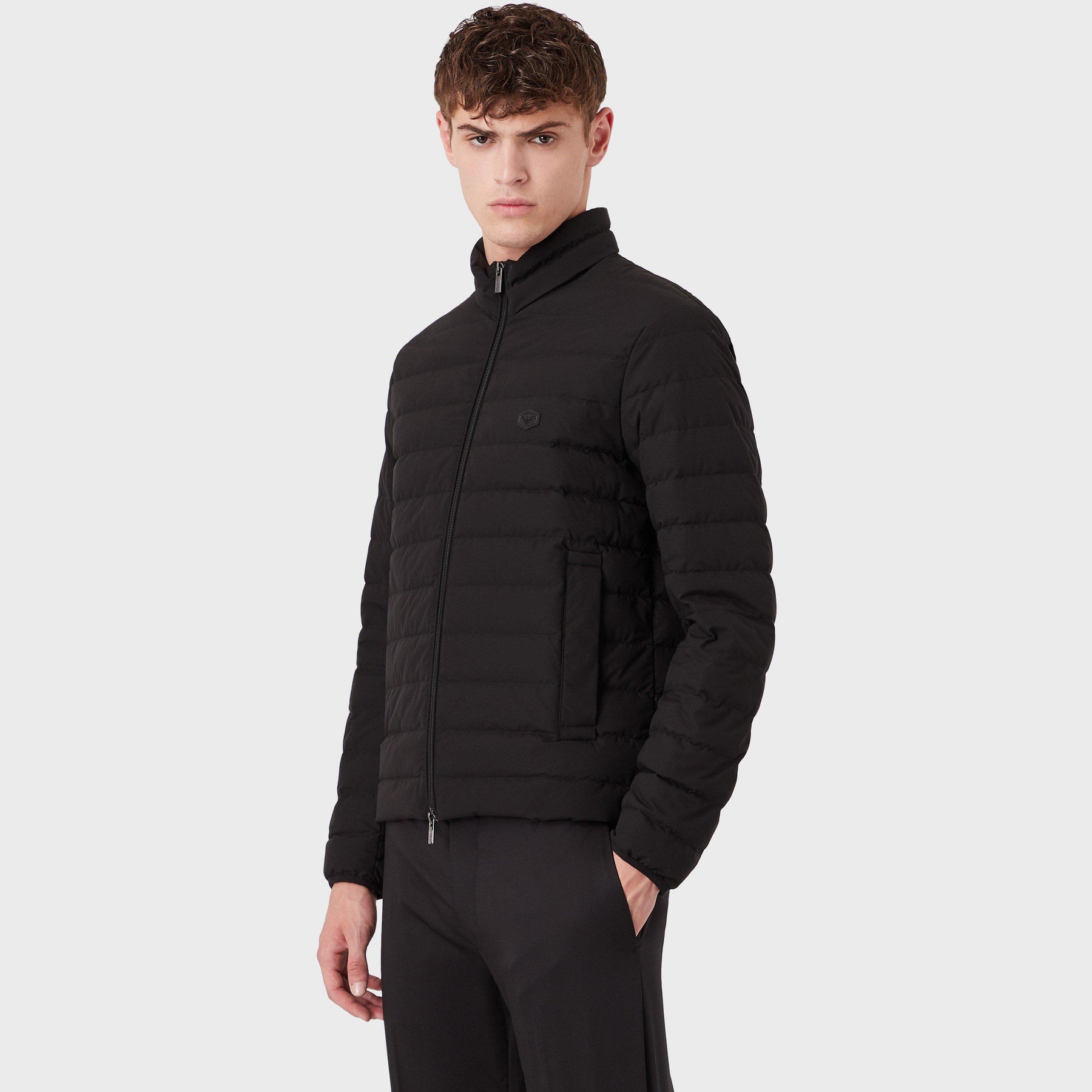 Logo Puffer Jacket