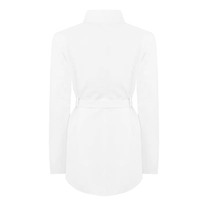 Poplin Belted Shirt Jacket